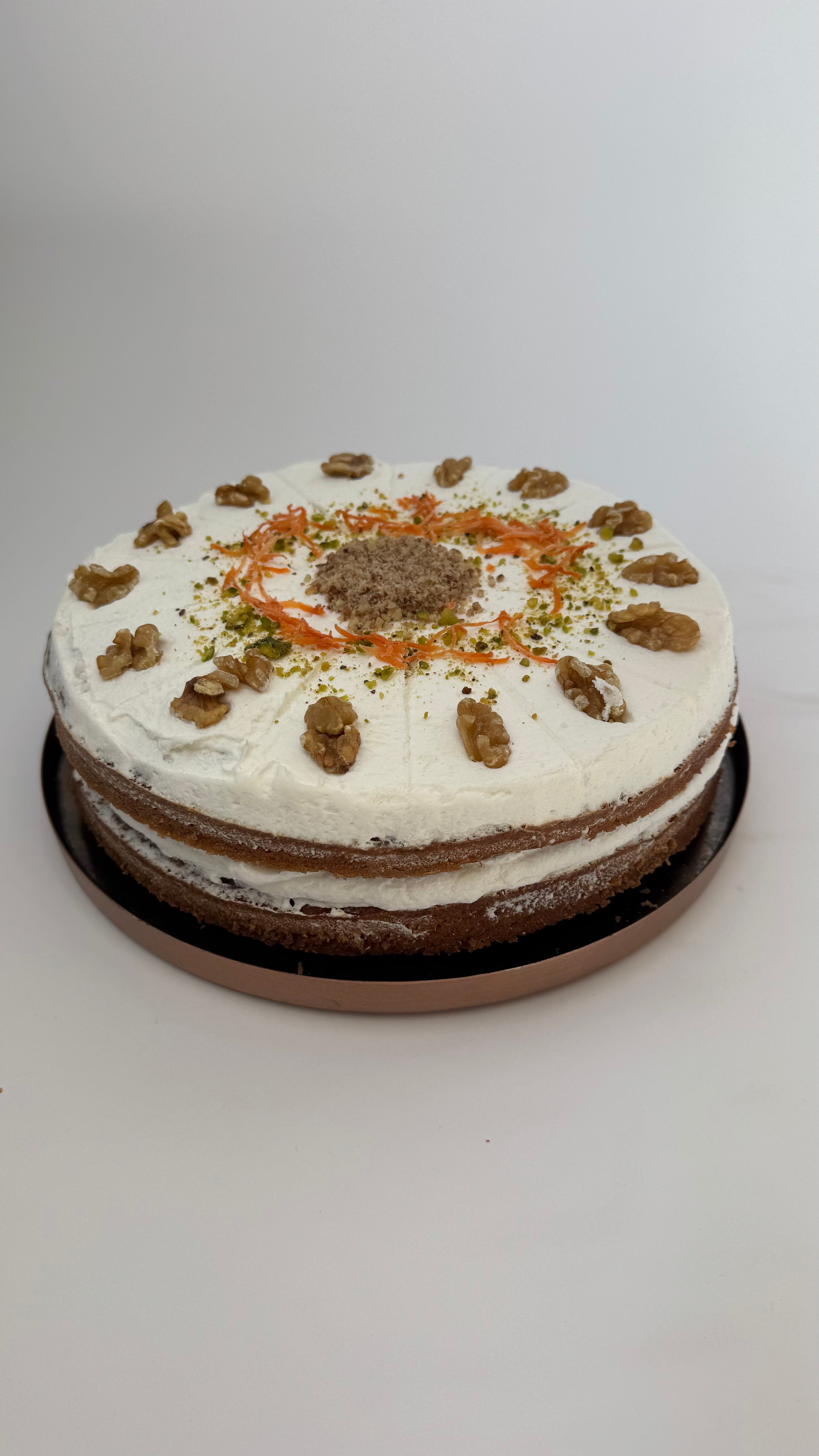 Worteltaart citroenfrosting