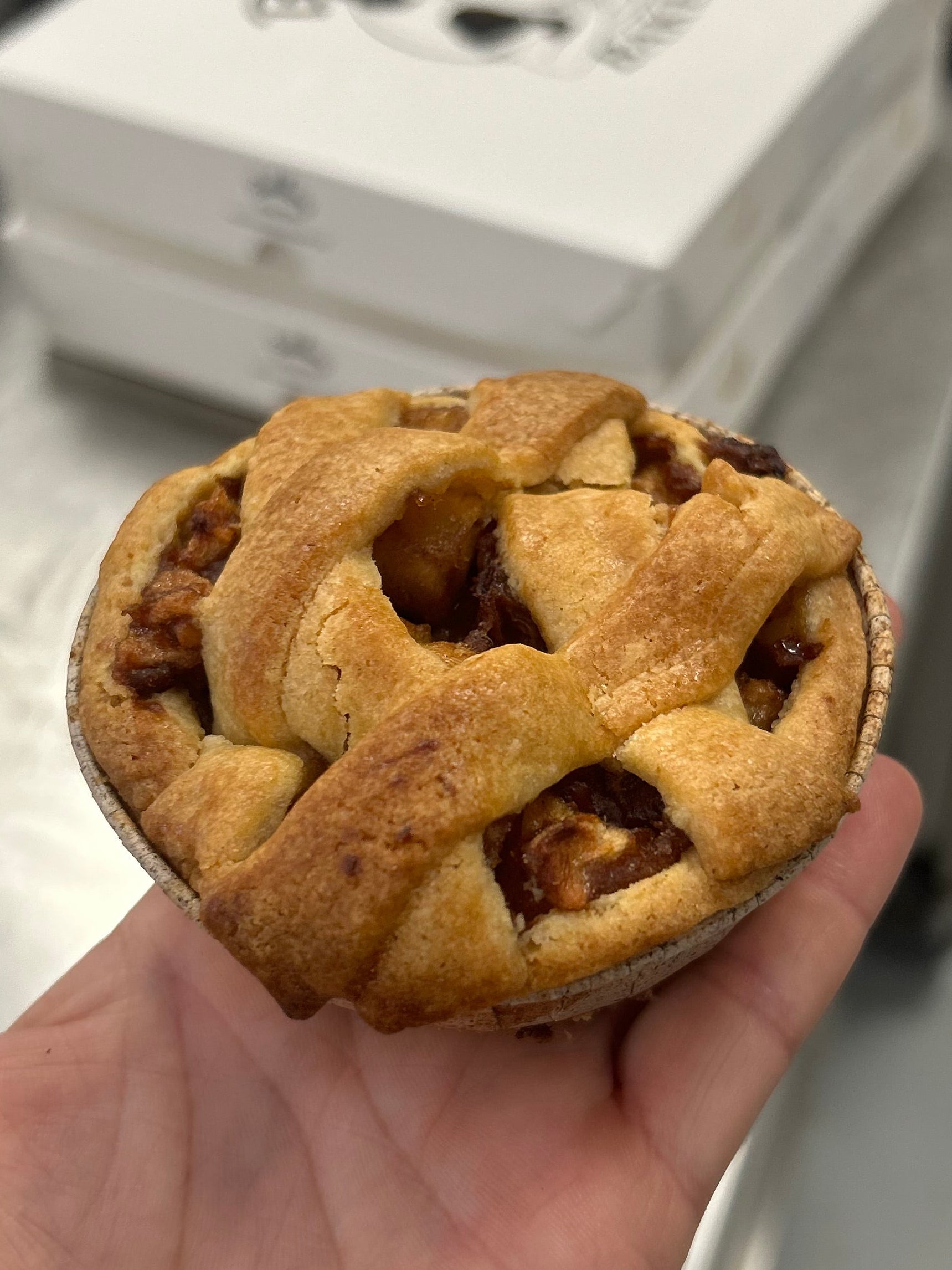 Éénpersoons appeltaartjes