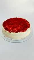 Red velvet taart