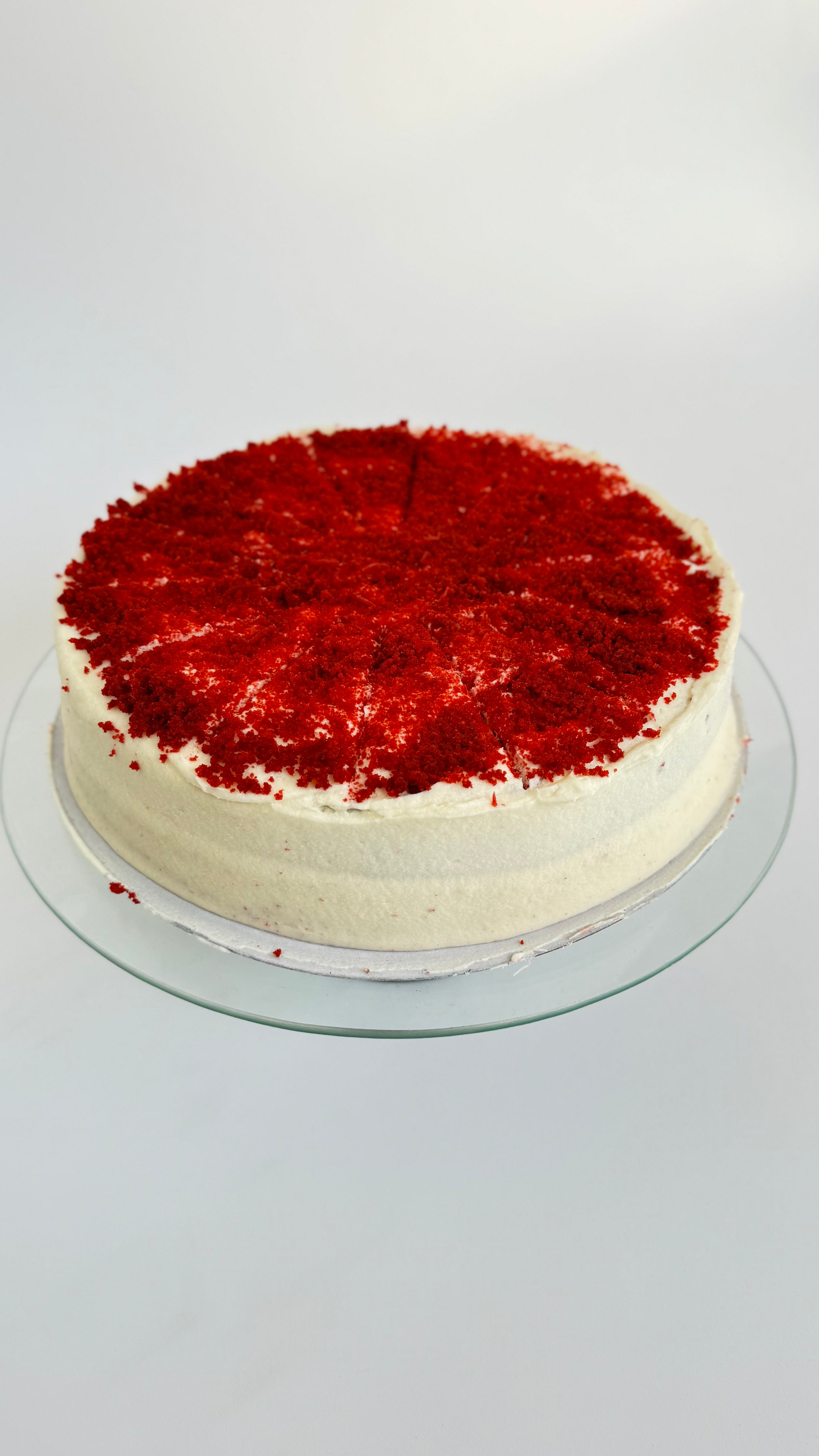 Red velvet taart