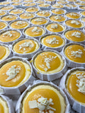 Witte chocolade cheesecake passievrucht 8cm 12 st