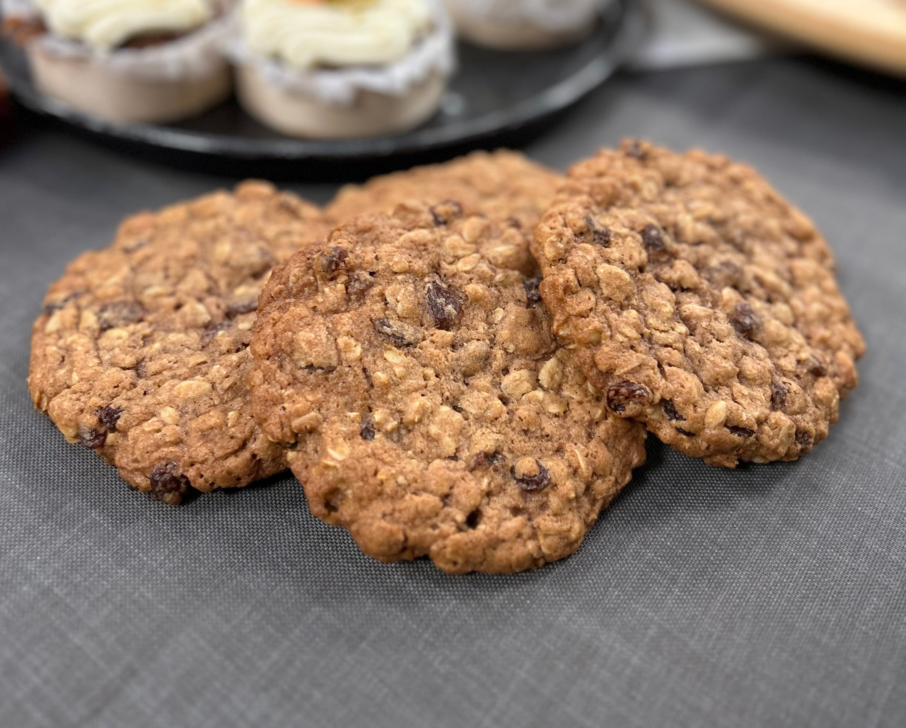 Oatmealraisin cookies