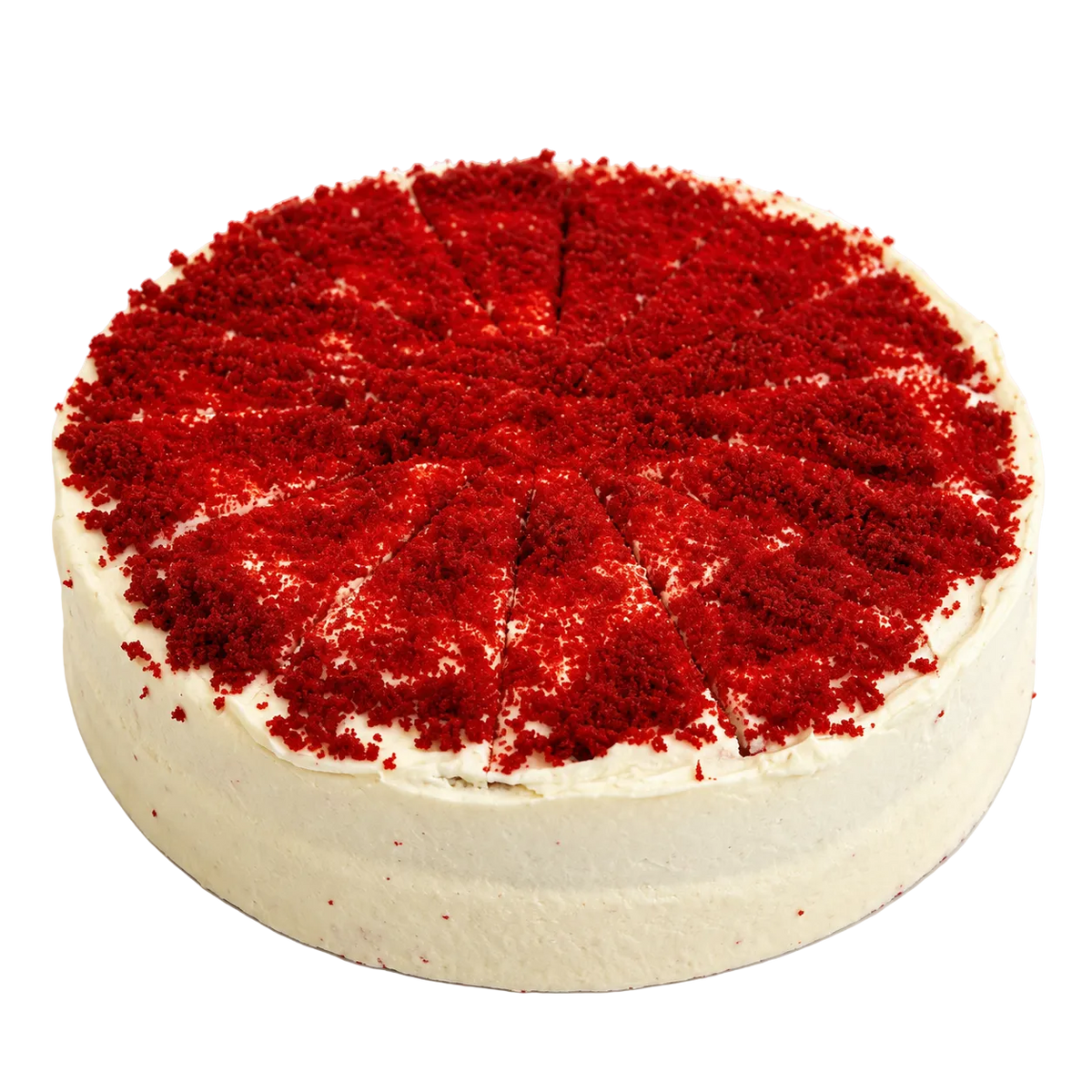 Red velvet taart